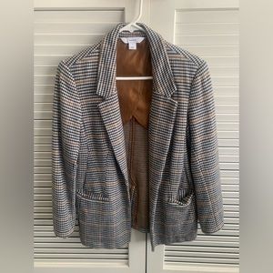Plaid blazer from Old Navy